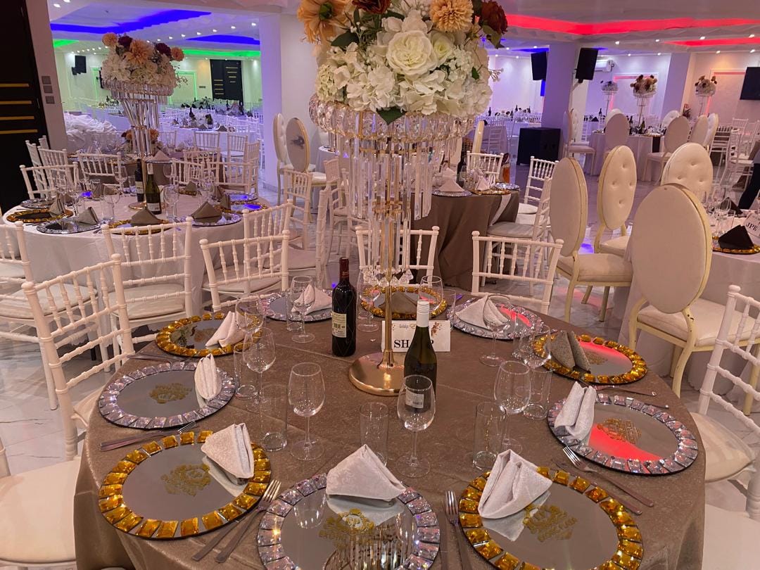 Banquet hall at Hotel Exotic Plaza