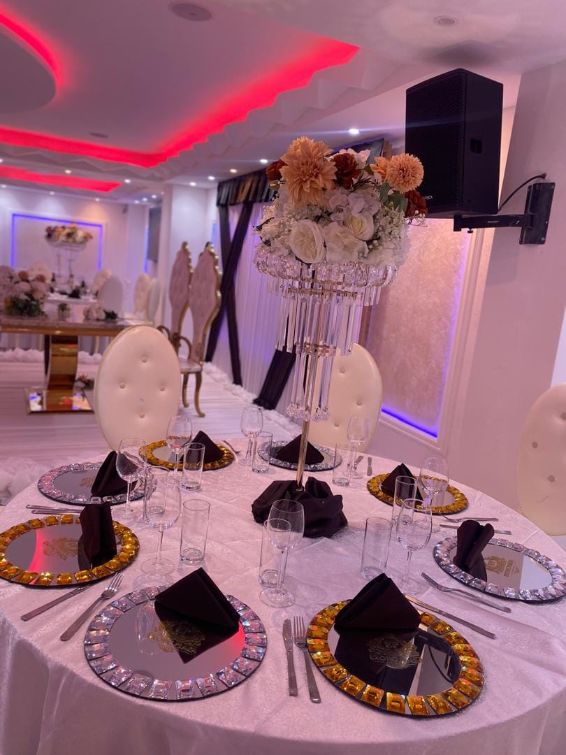 Banquet hall at Hotel Exotic Plaza