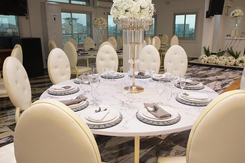 Banquet hall at Hotel Exotic Plaza